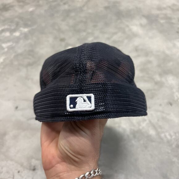 New Era Detroit Tigers 950 Blue Fitted Hat MLB League Classic Trucker Cap 7 7/8 - Picture 5 of 6